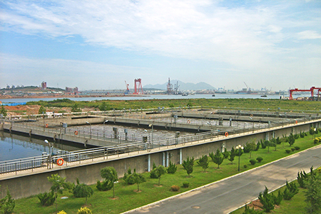 大连市马栏河污水处理项目